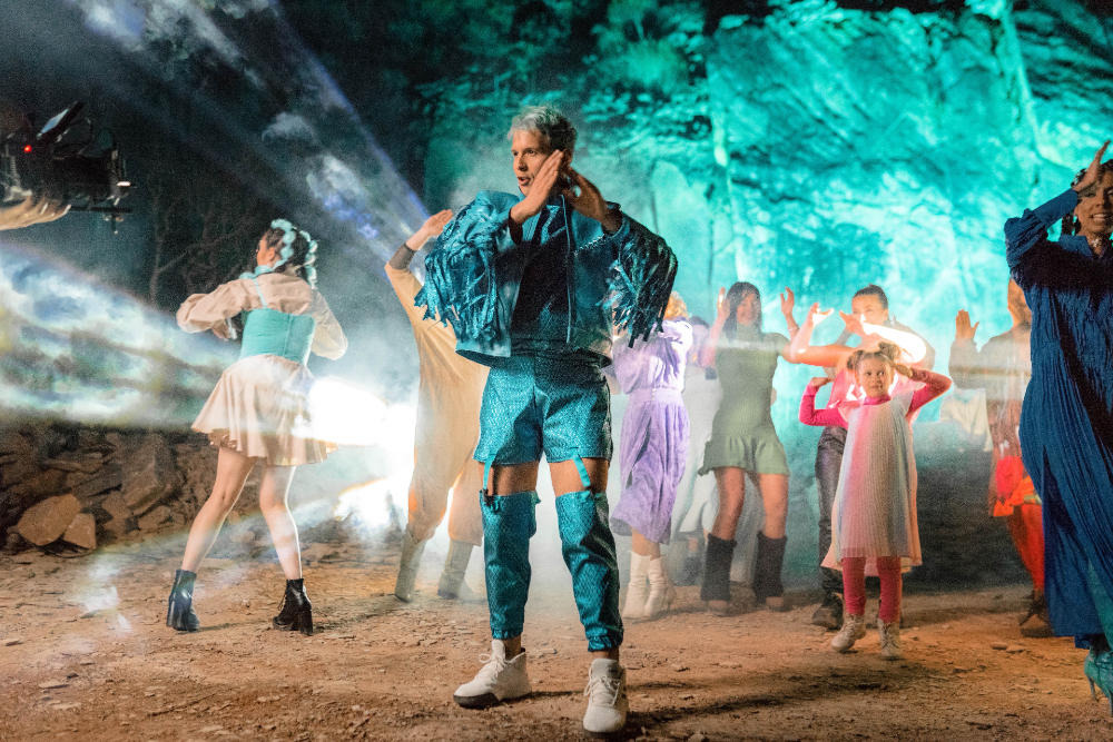 Tav Lust en el rodaje de la canción "Amigue". Foto: Matias Bou