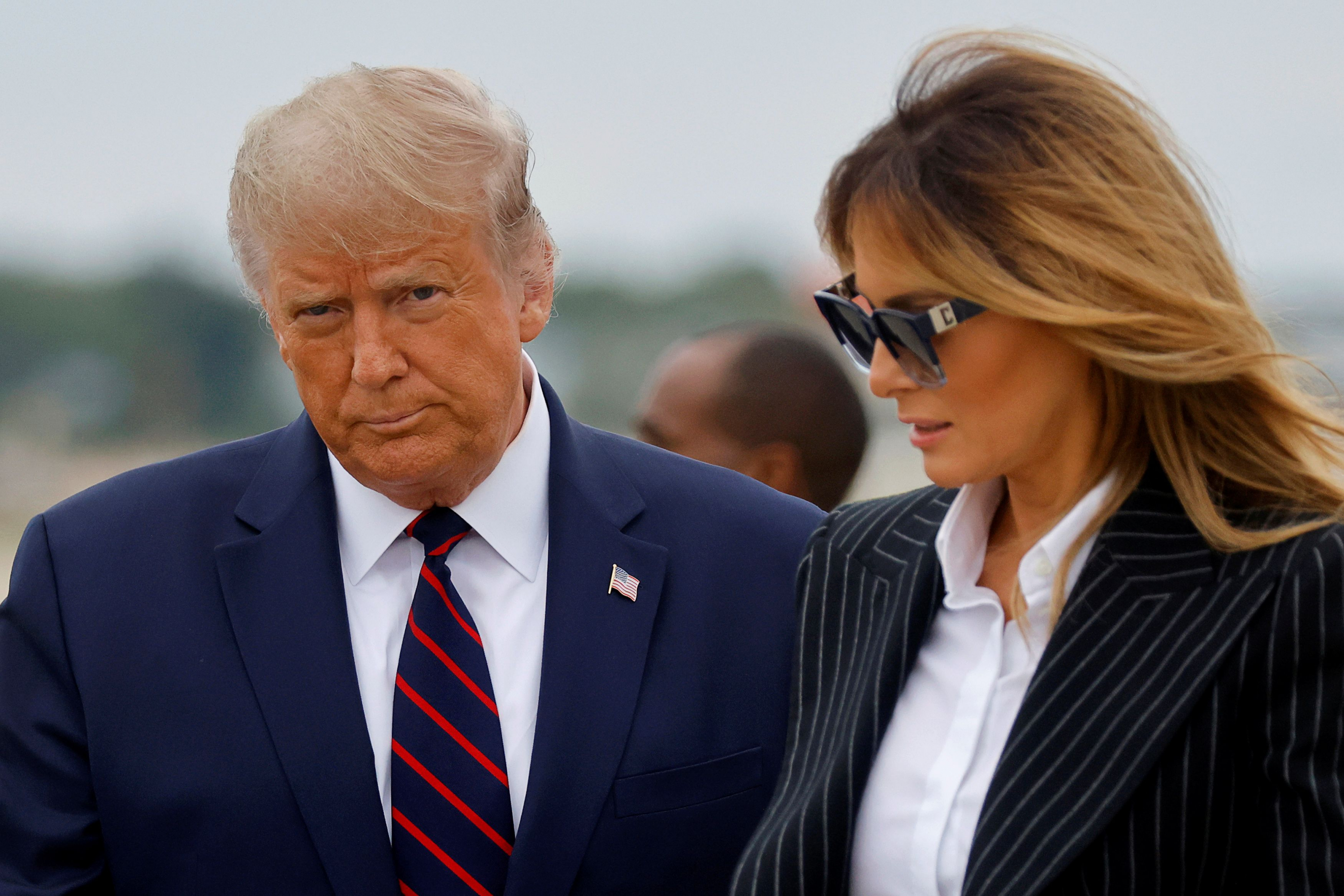 Donald y Melania Trump. Foto: Reuters