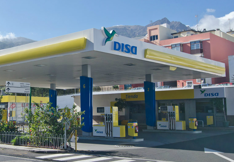 Estación de servicio del grupo español Disa. Foto: Archivo