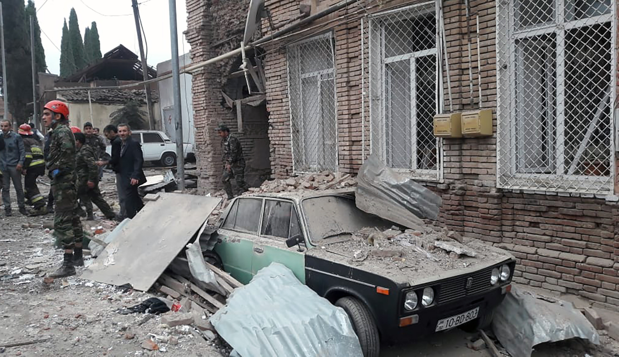 Enfrentamiento entre dos países en Nagorno Karabaj. Foto: AFP