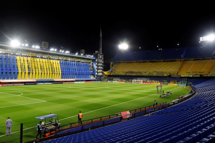 La Bombonera, sin público