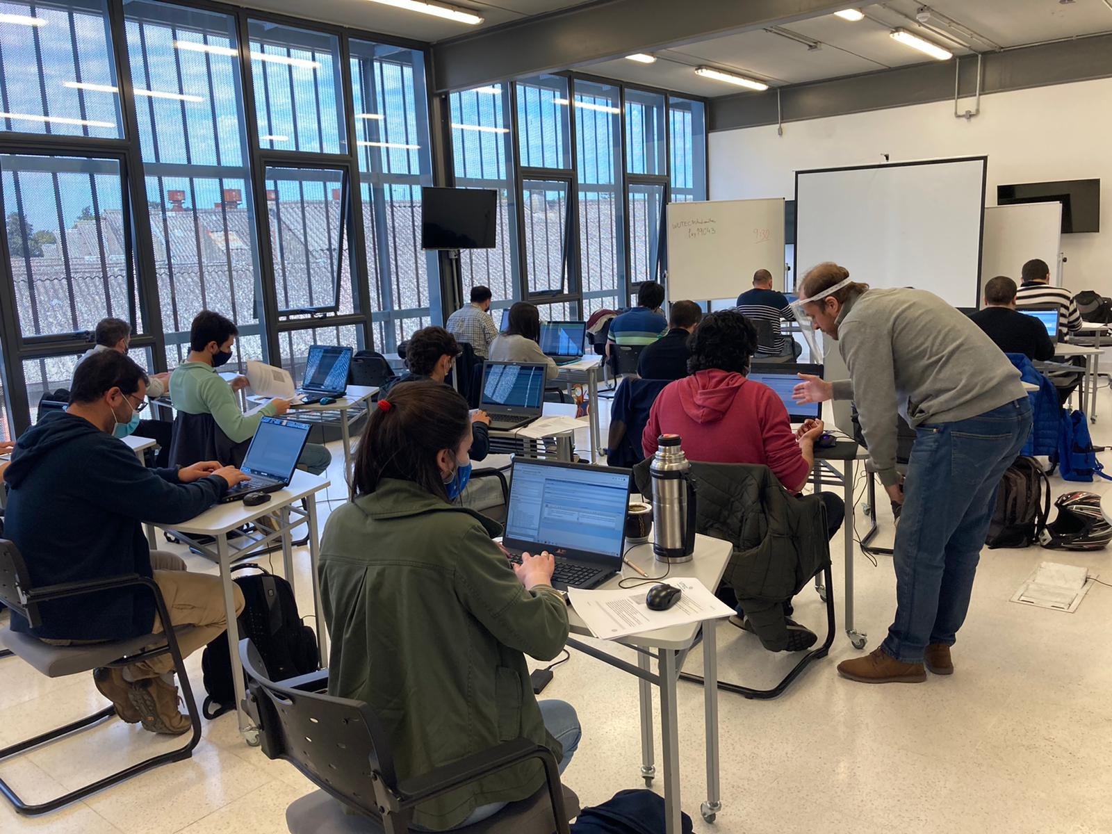 Las clases de UTEC Fray Bentos. Foto: Cortesía UTEC