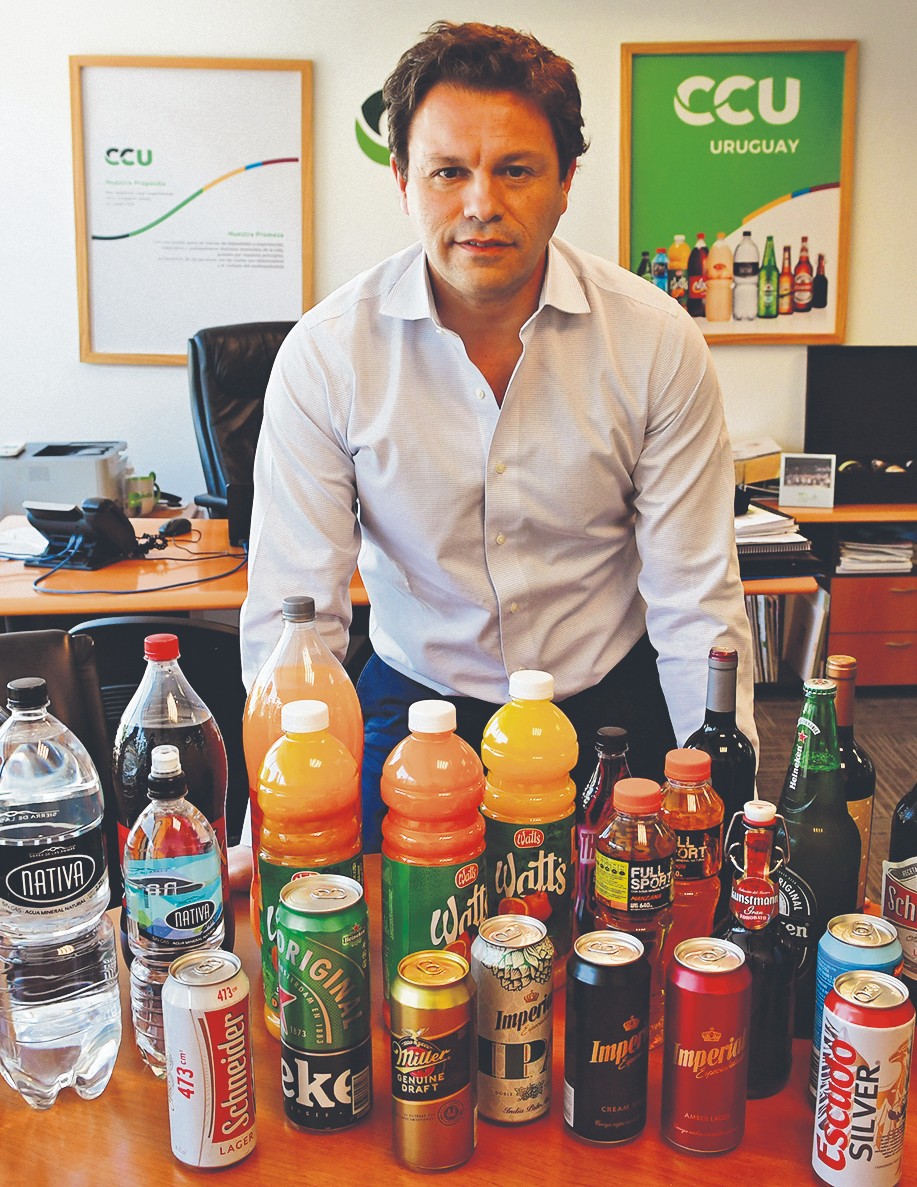 Charles Masri, gerente general de CCU. (Foto: Francisco Flores)