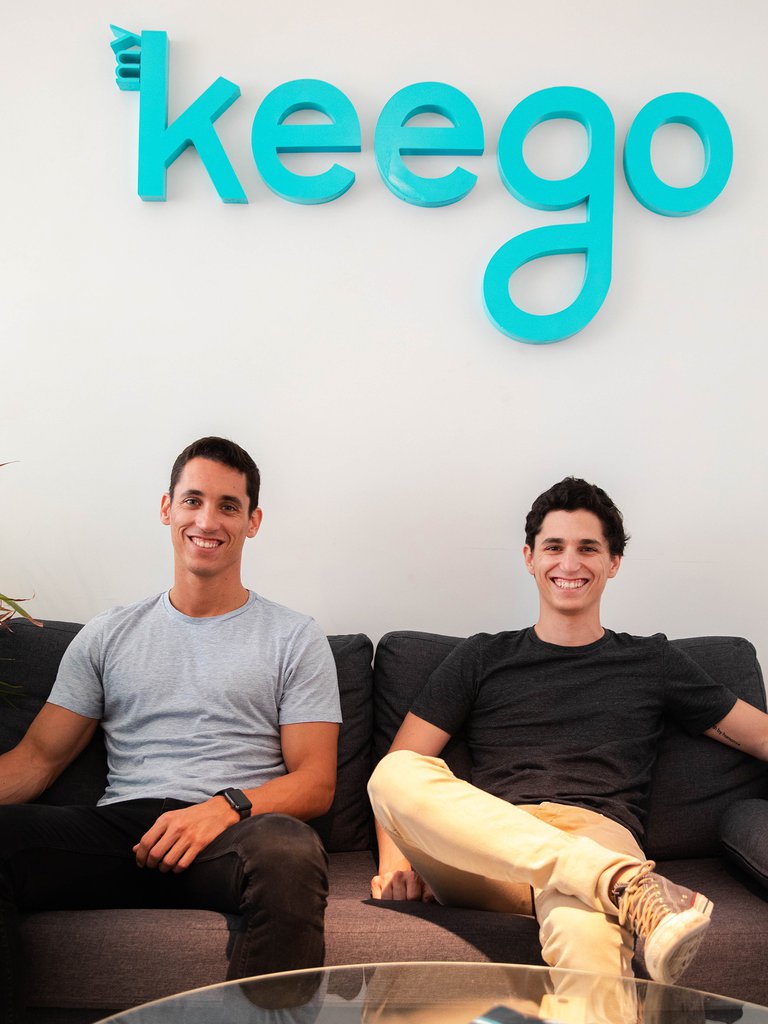 Rodrigo y Gerónimo Pérez Terra, fundadores de MyKeego