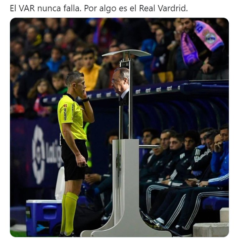 Los memes del clásico entre Barcelona y Real Madrid con el VAR como protagonista