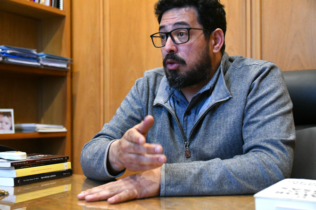 Alejandro Sánchez, senador del Frente Amplio. Foto: Estefanía Leal