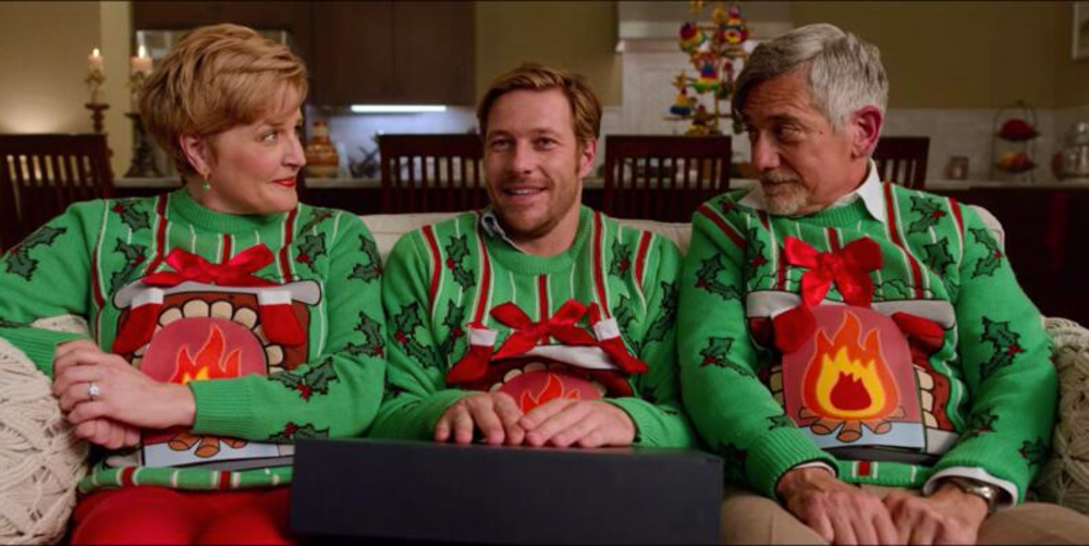 Imagen de la película "Amor de calendario" de Netflix, con Luke Bracey. Foto: Netflix