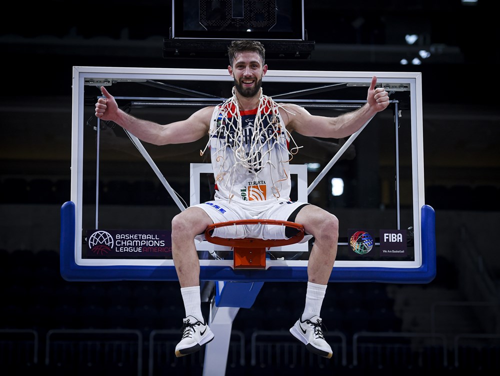 Nicolás Copello, una de las figuras de Quimsa. Foto: FIBA.