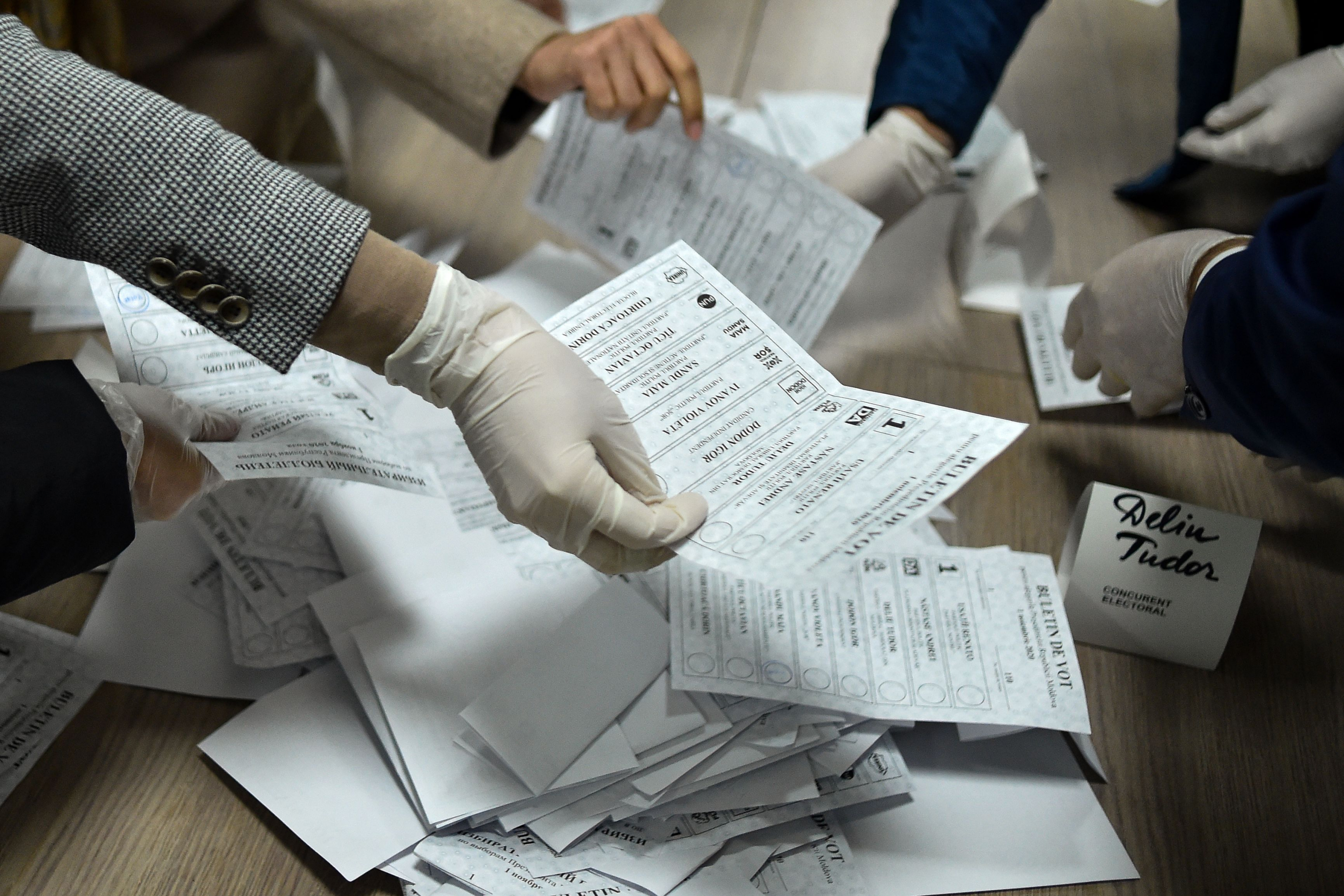 El conteo de los votos puede demorar incluso días. Foto: AFP.