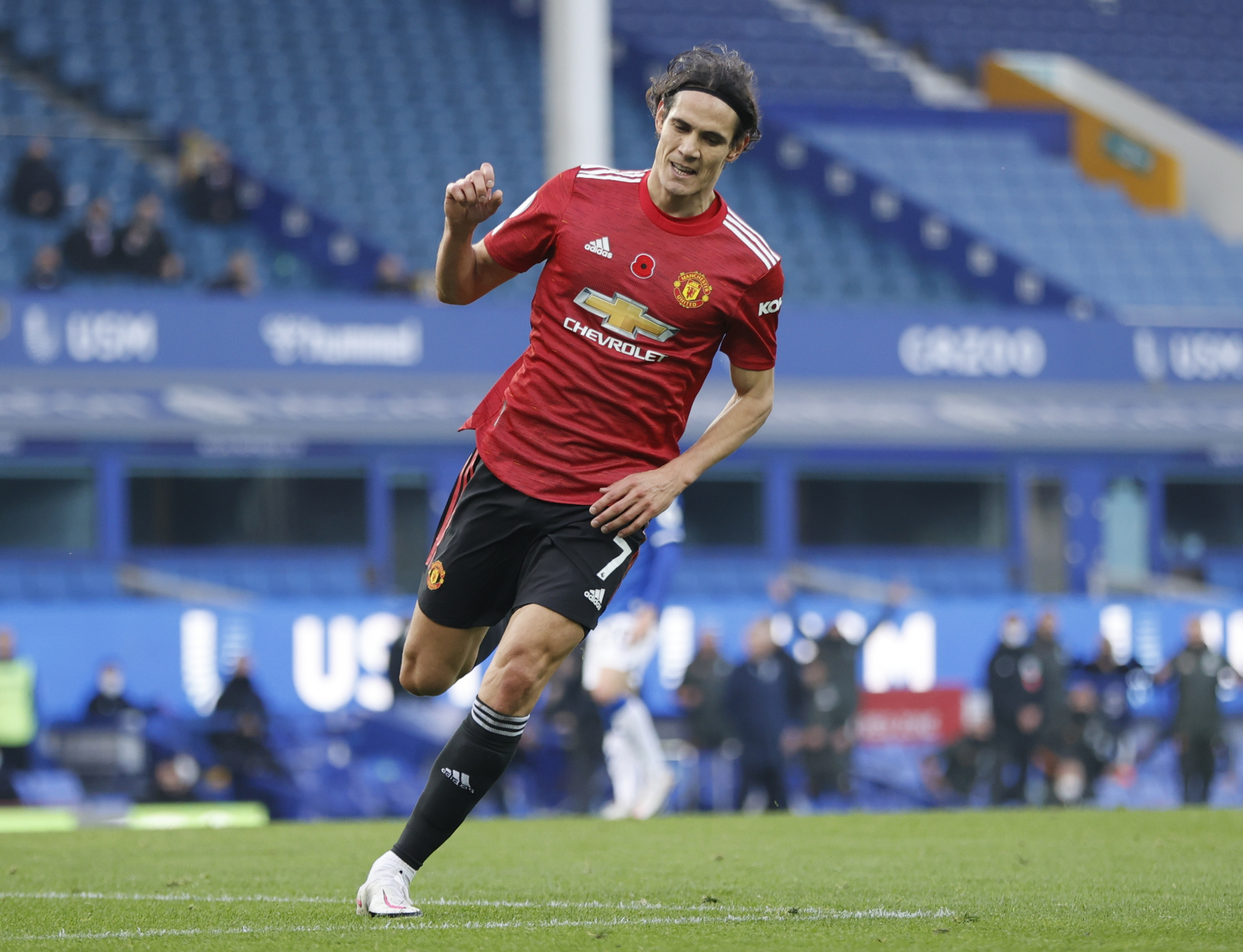 Edinson Cavani. Foto: AFP.