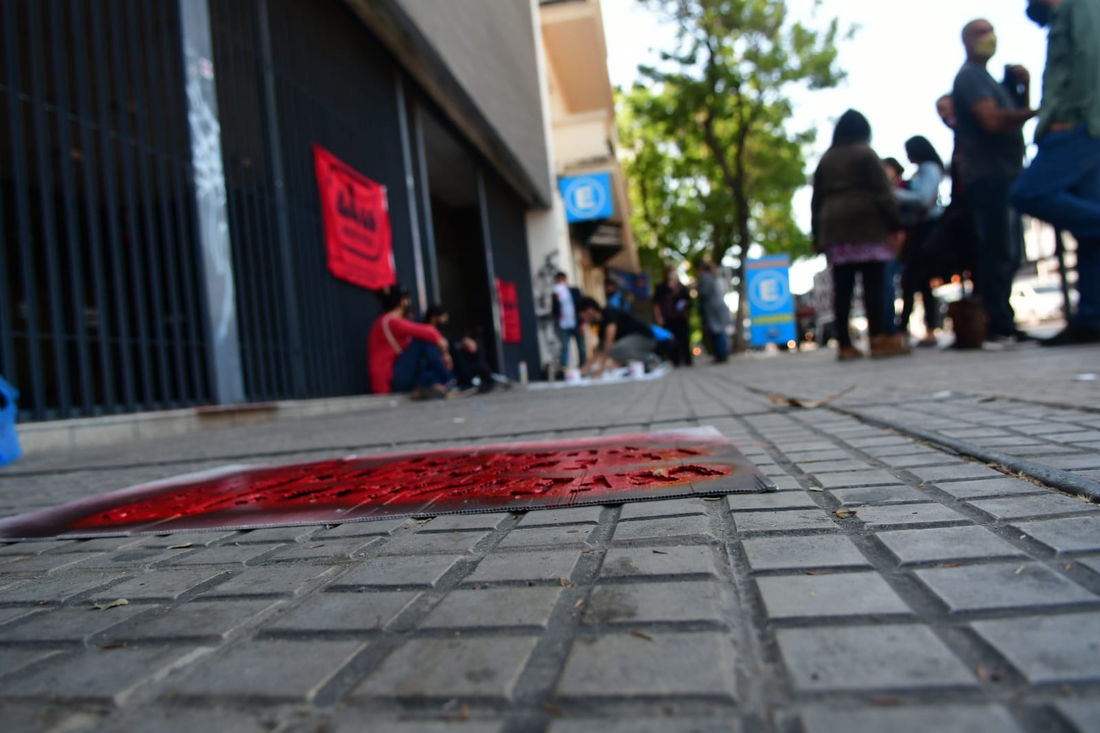 Ocupación de Fenapes en liceos de todo el país. Foto: Francisco Flores.