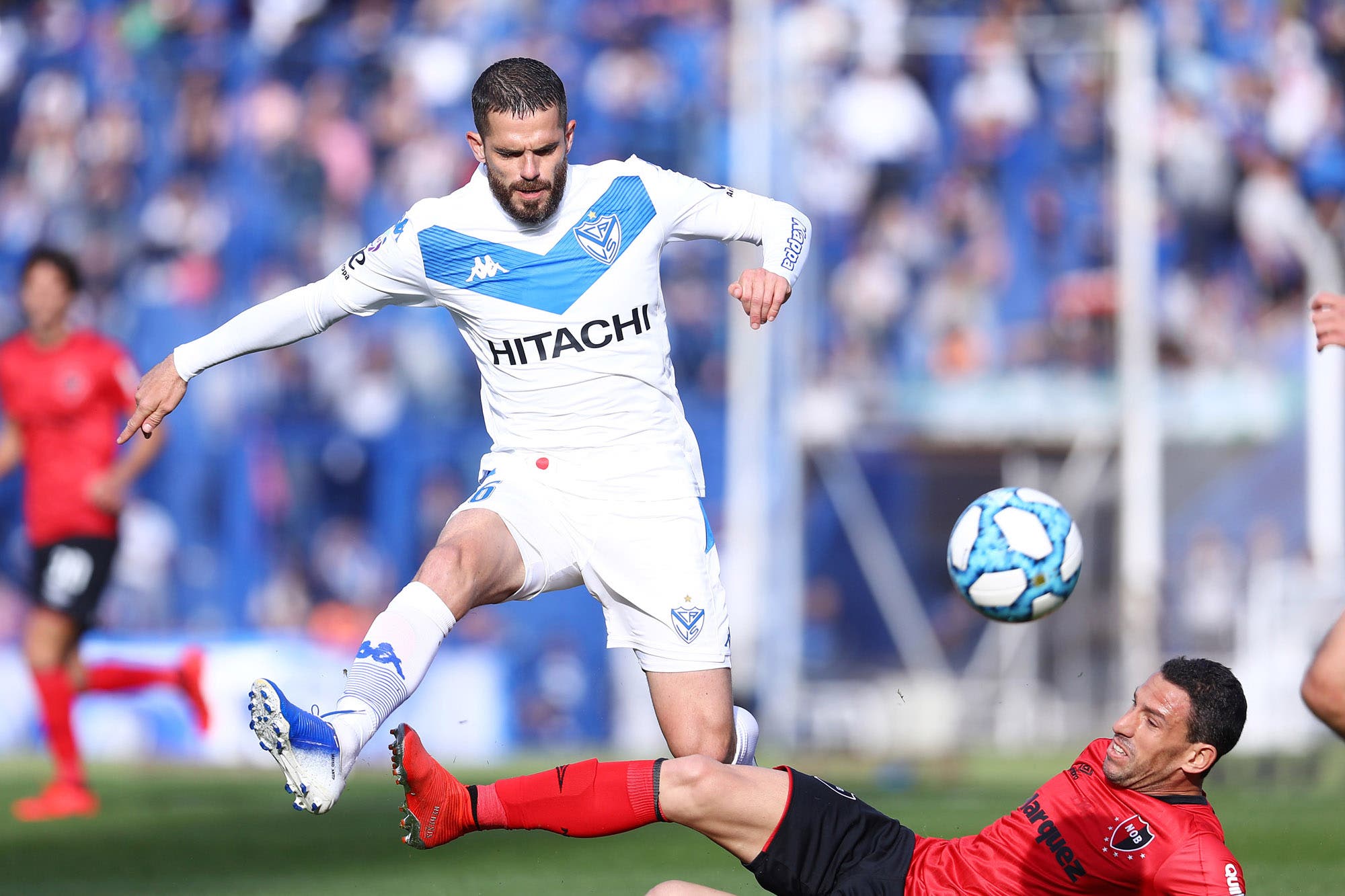 Fernando Gago con la camiseta de Vélez Sarsfield. Foto: La Nación / GDA.