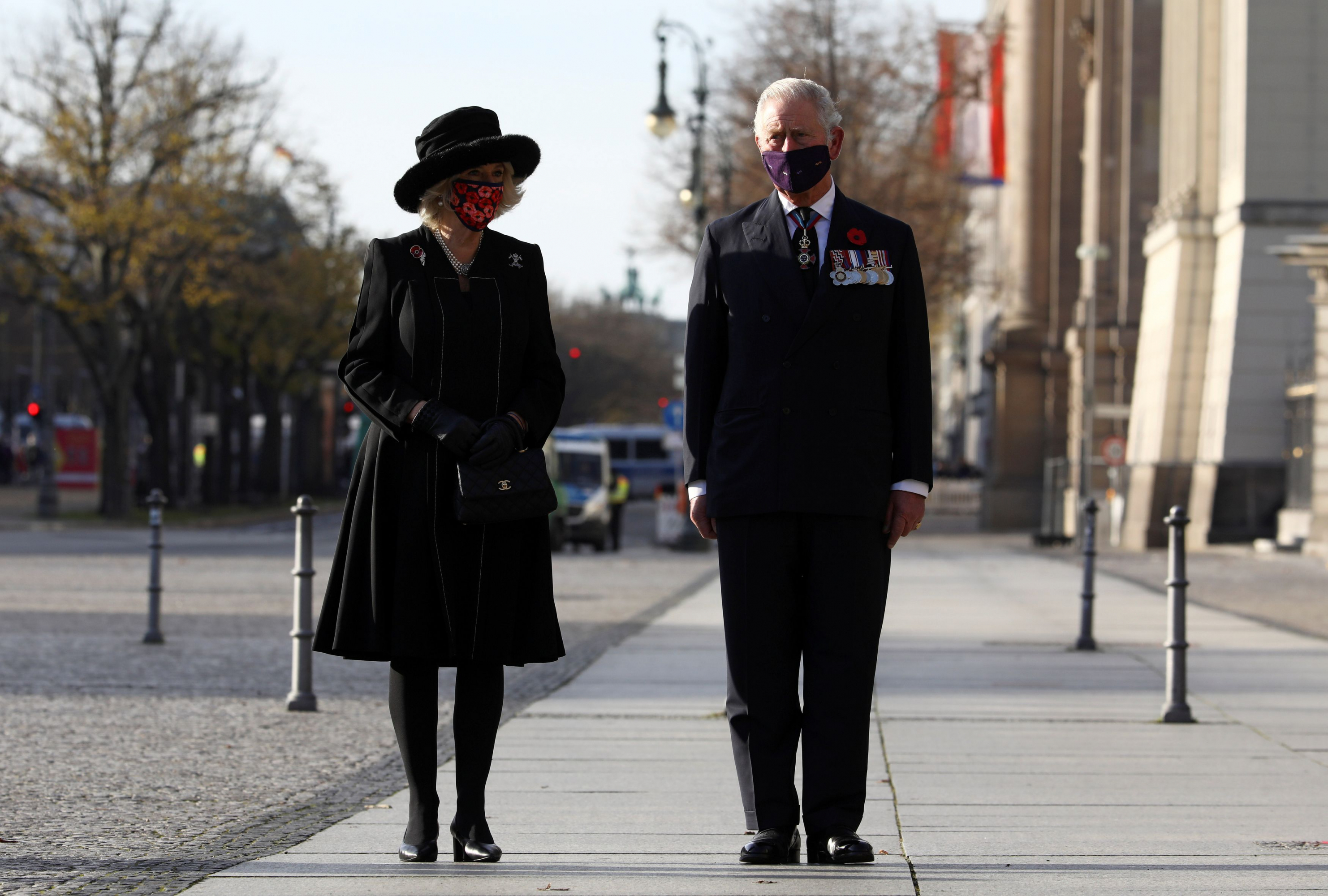 El príncipe Carlos y la duquesa Camilla en Alemania. Foto: AFP