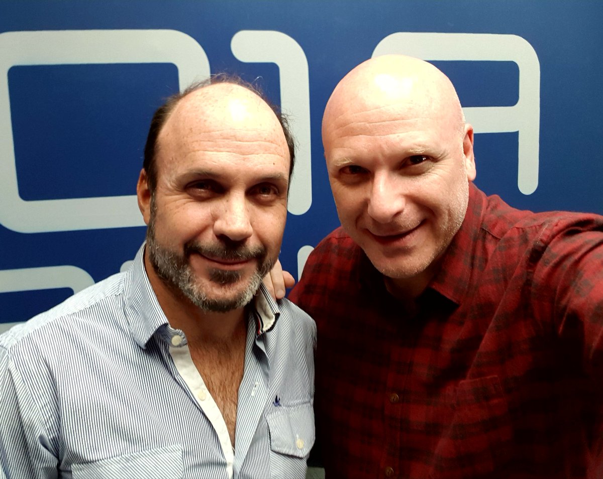 Orlando Petinatti e Ignacio Álvarez. Foto: @opetinatti