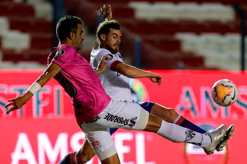 Alfonso Trezza en el Nacional-Independiente del Valle. Foto: AFP.