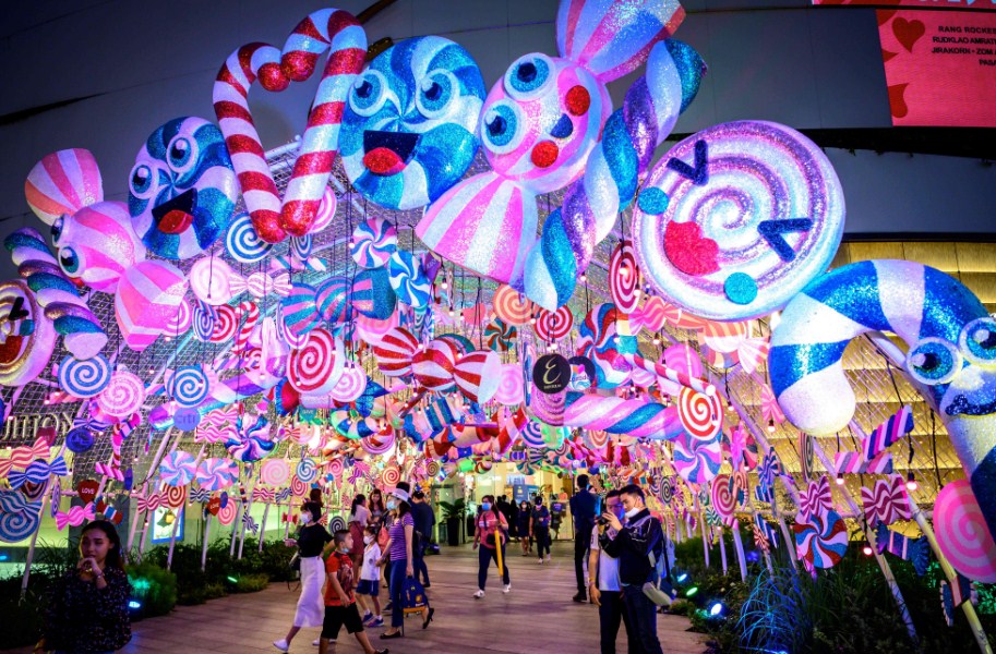 Tienda en Bangkok. Foto: AFP