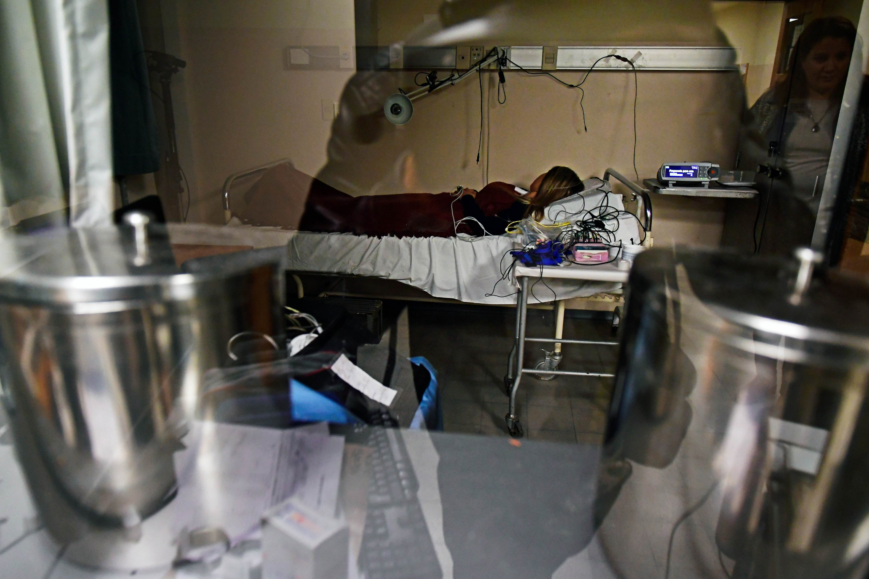 La poligrafía respiratoria es el estudio diagnóstico de la apnea del sueño. Foto: Fernando Ponzetto