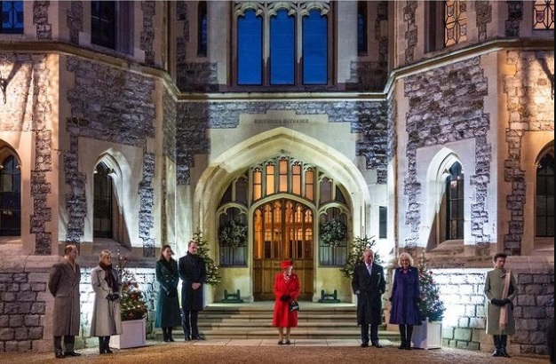 familia real en windsor