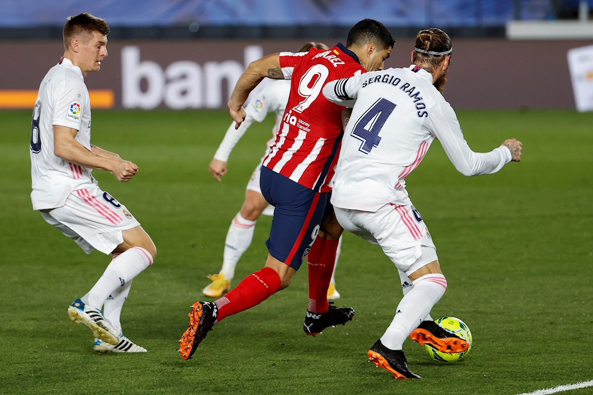 Luis Suárez y Sergio Ramos