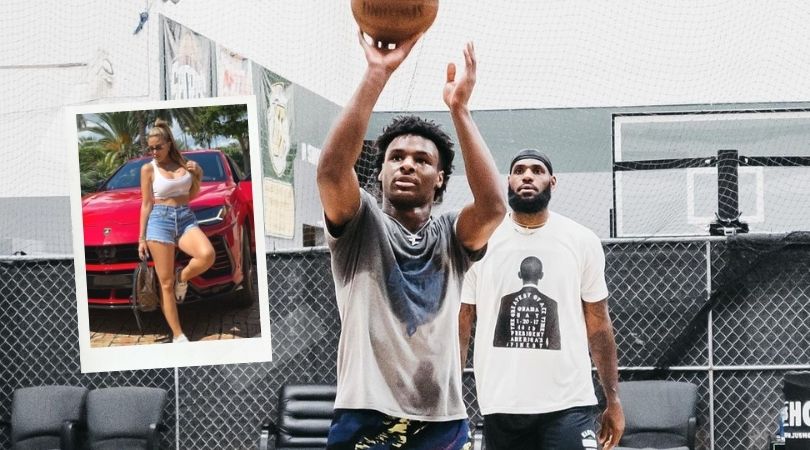 LeBron James explotó ante un rumor que vincula a su hijo con la ex de Pippen. Foto: @larsapippen y @kingjames