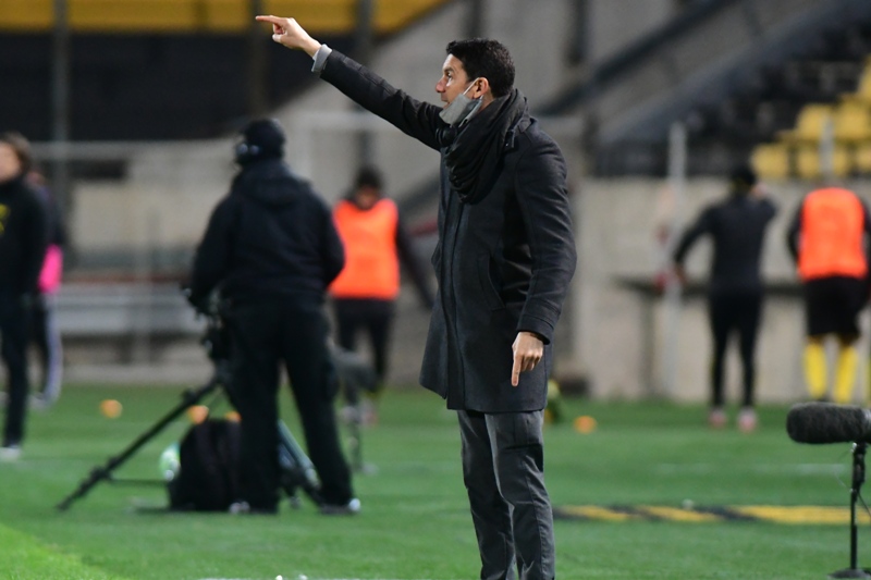 Mauricio Larriera durante su último pasaje en Wanderers. Foto: Francisco Flores.