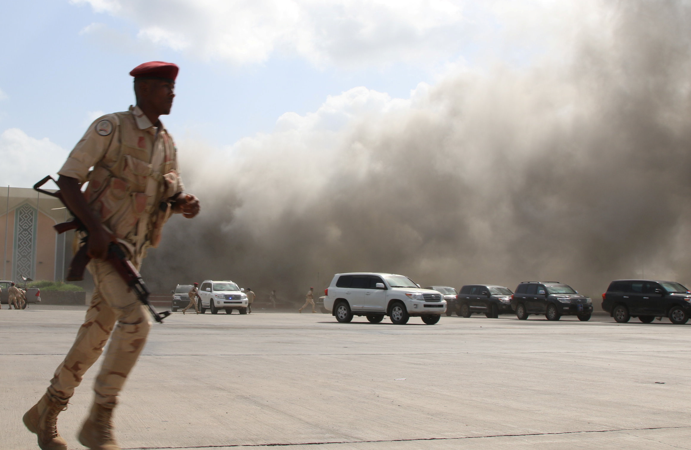 Aeropuerto de Yemen. Foto: Reuters