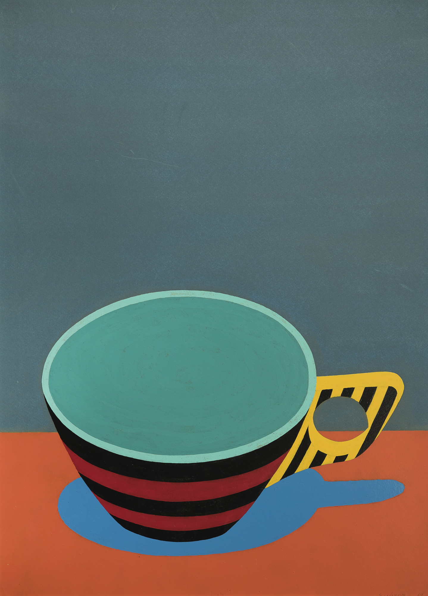 La taza sobre el mantel de Ruisdael Suárez