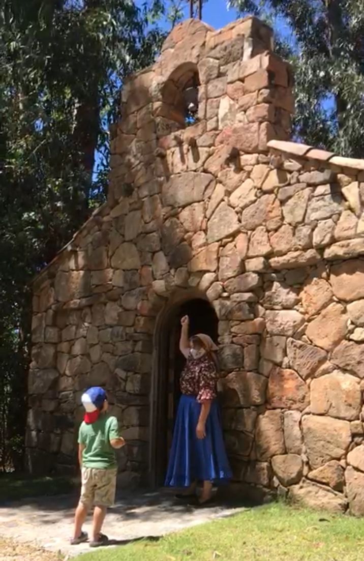 Blanca, la guía de Pueblo Gaucho. Foto: Ricardo Figueredo
