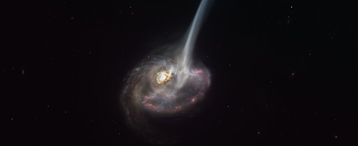 Galaxia. Foto: Observatorio Europeo Austral