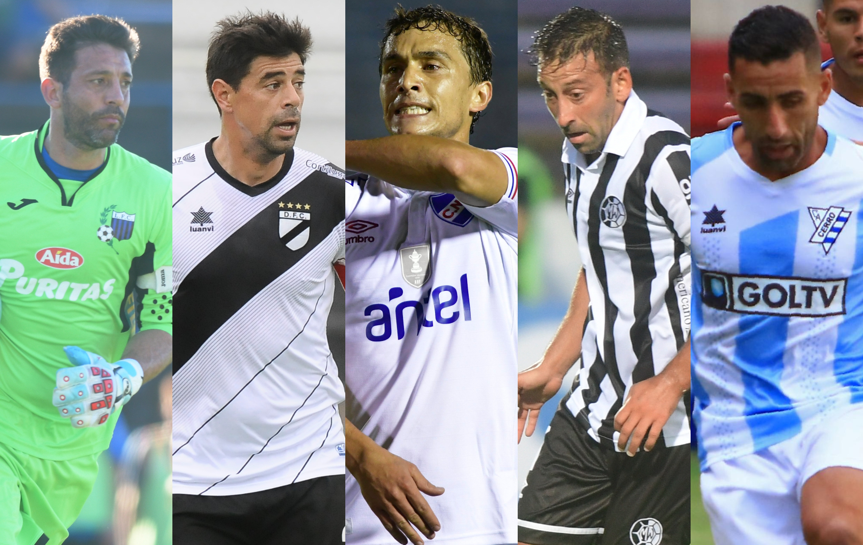 Bava, Grossmüller, Fernández, Blanco y Núñez.