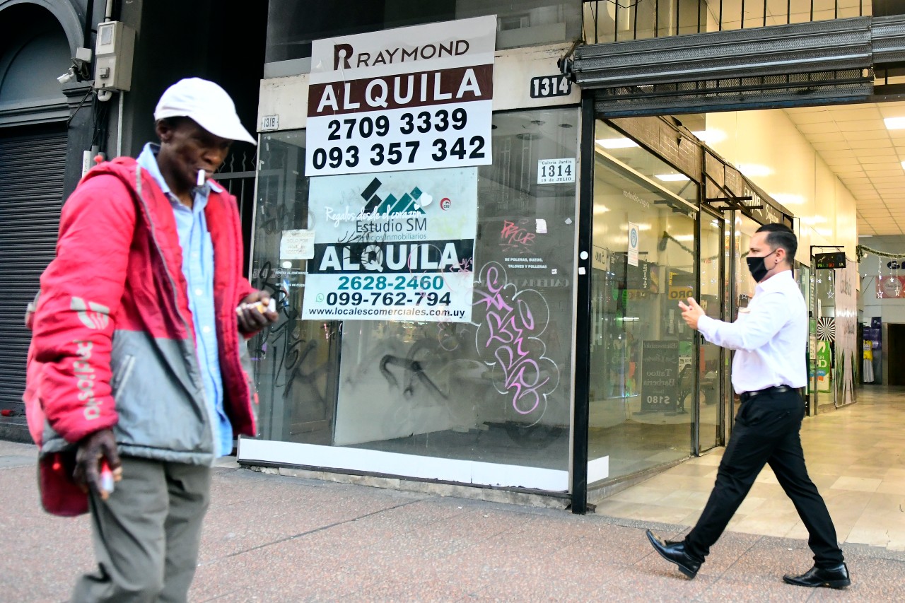 Local del Centro en alquiler. Foto: Marcelo Bonjour.