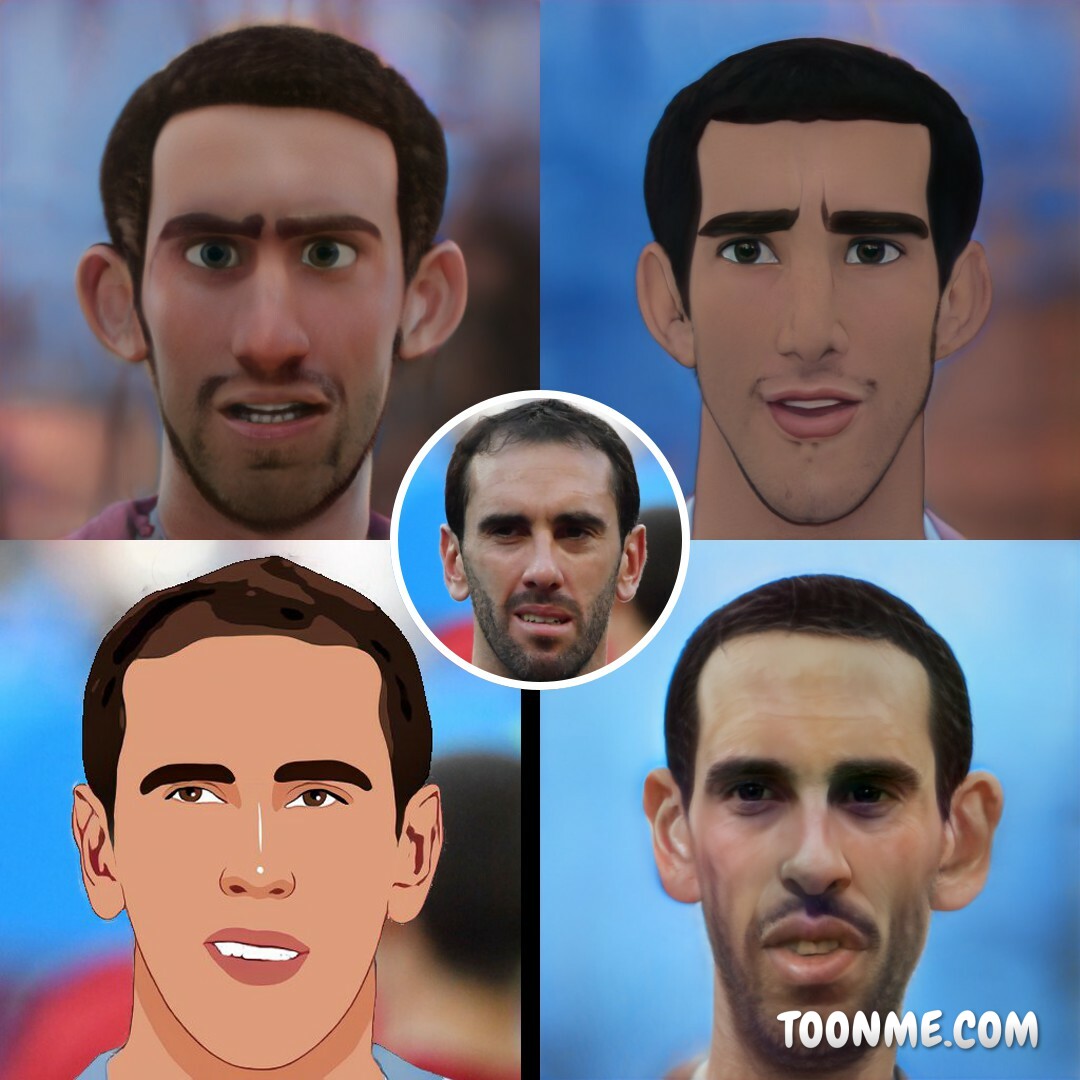 Diego Godín en ToonMe
