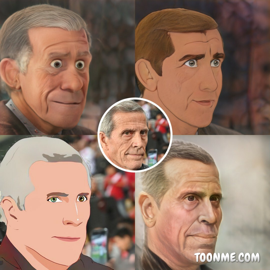 Óscar Washington Tabárez en ToonMe