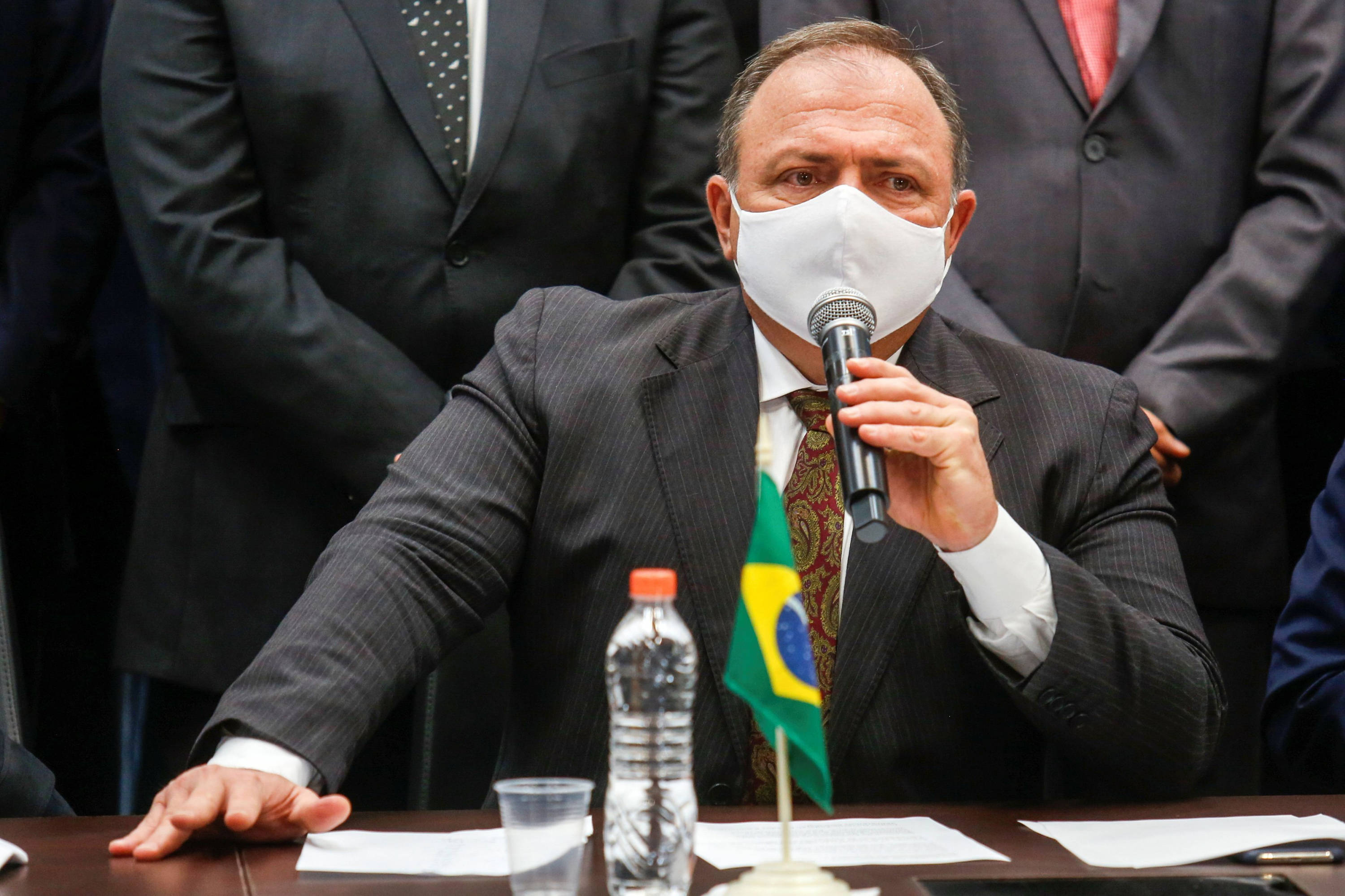 Eduardo Pazuello, ministro de Salud de Brasil. Foto: Reuters