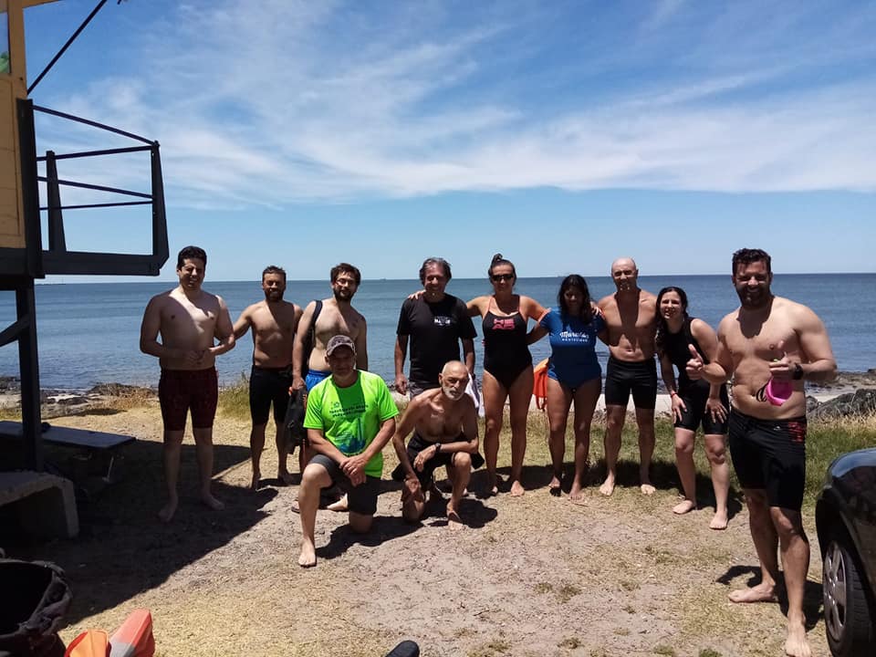 Grupo de Natación en aguas abiertas del Cerro.