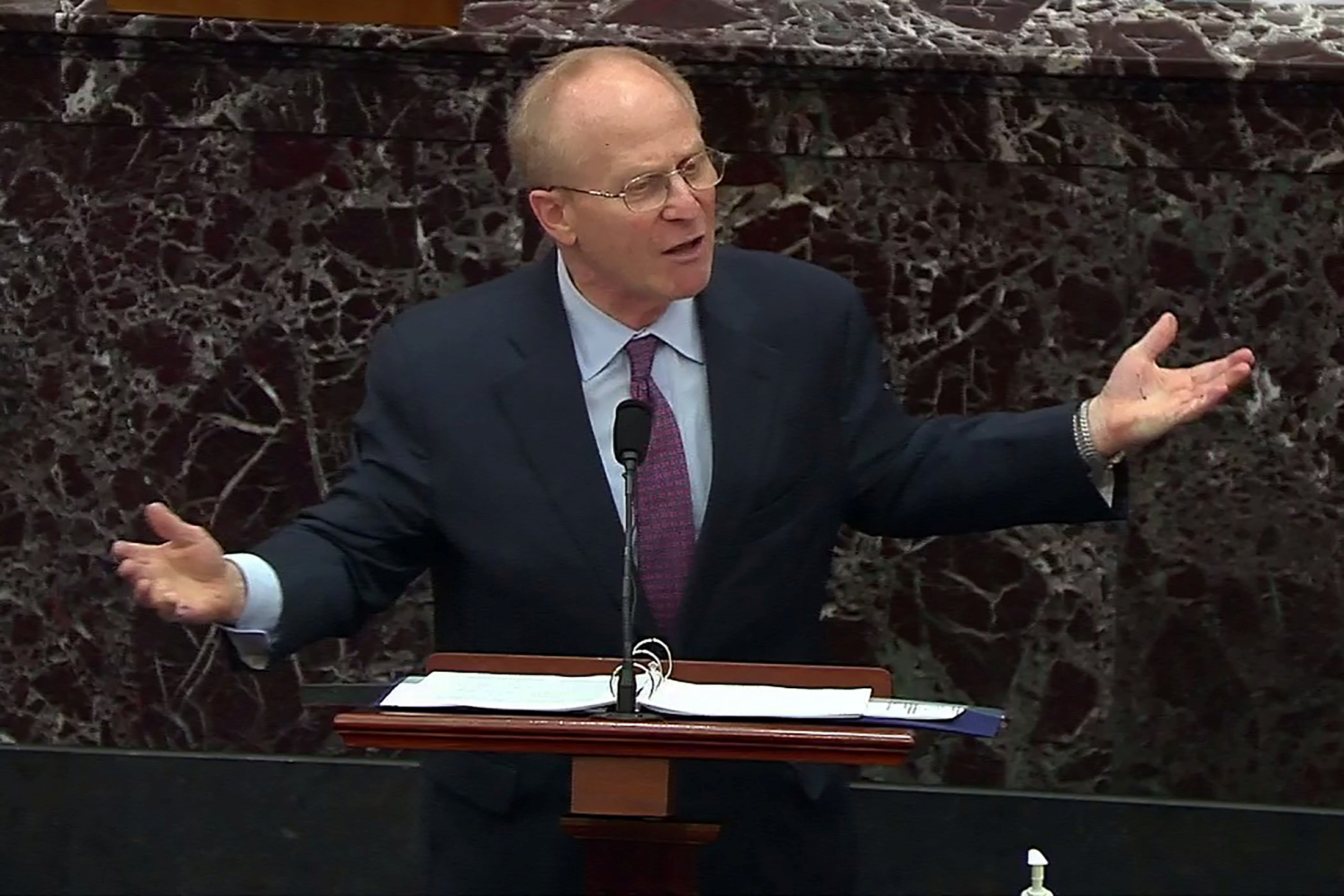 David Schoen, abogado de Trump. Foto: Reuters