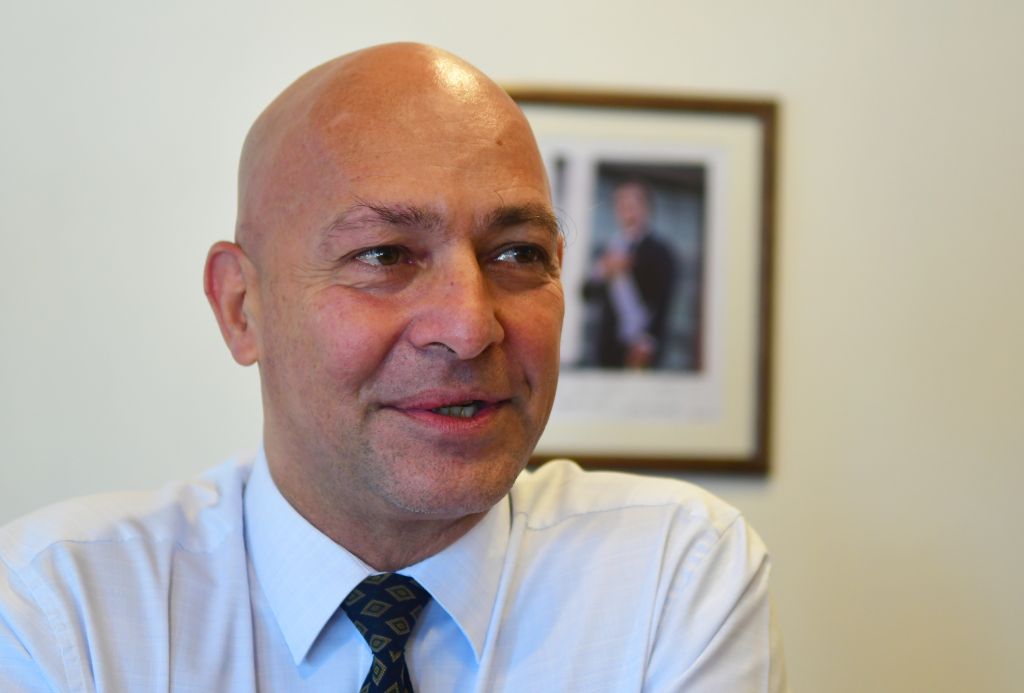 Hugo Odizzio, presidente del BPS. Foto: Francisco Flores