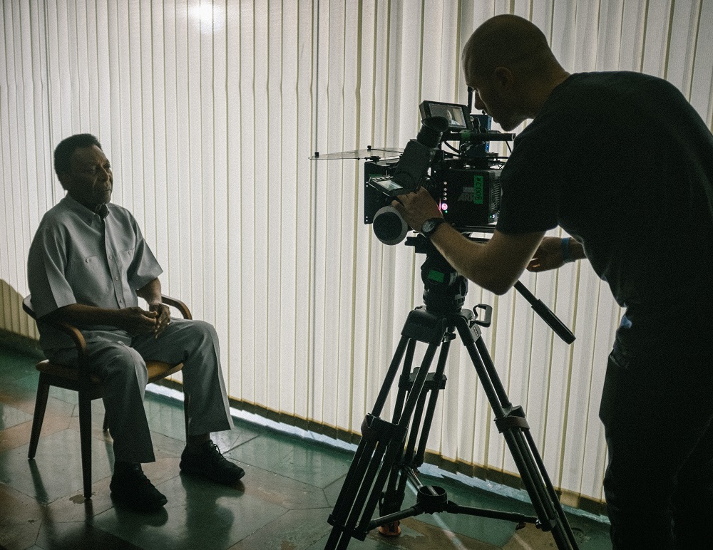 Pelé en el documental de Netflix. Foto: Netflix