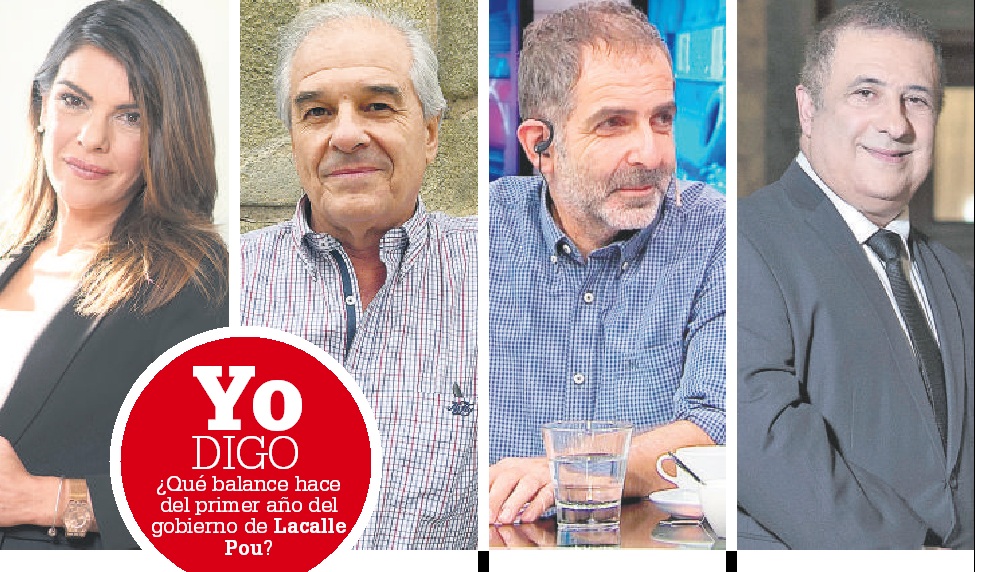 Victoria Rodríguez, Fernando Vilar, Leonardo Haberkorn y Nelson Fernández.