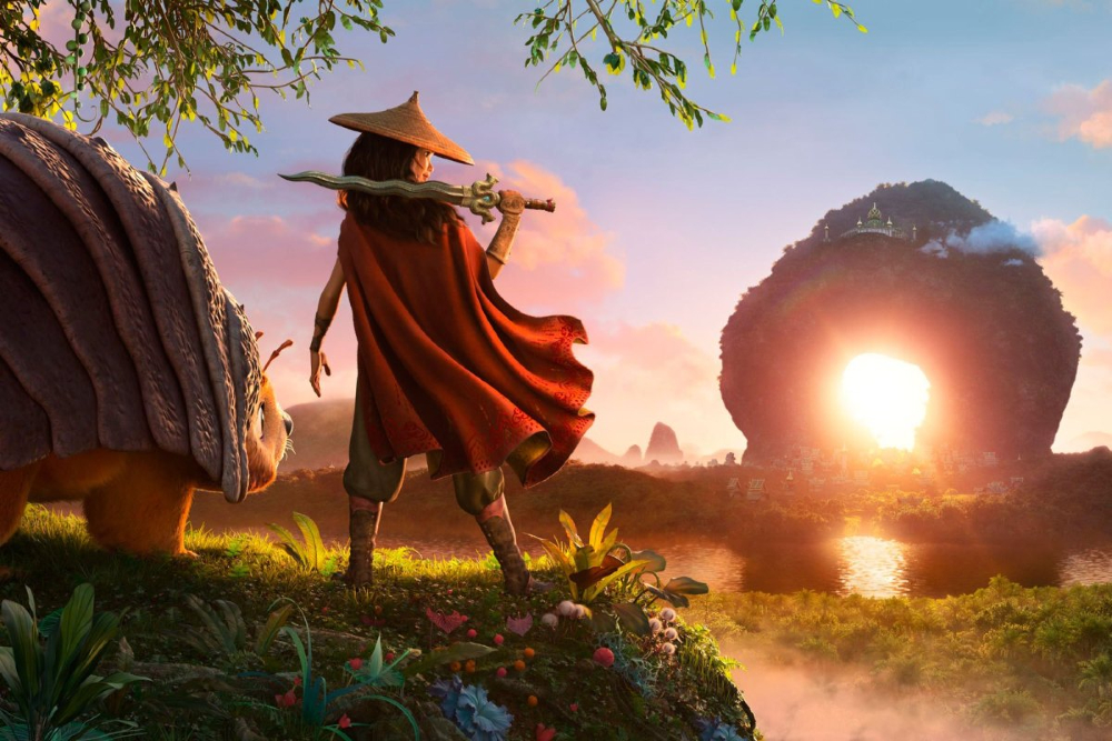 Imagen de la película "Raya y el último dragón". Foto: Difusión