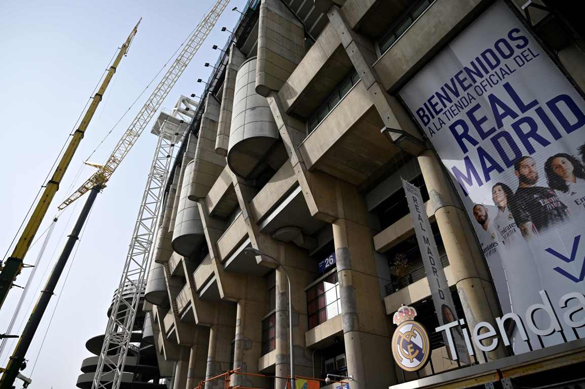 Así van las obras del Santiago Bernabéu