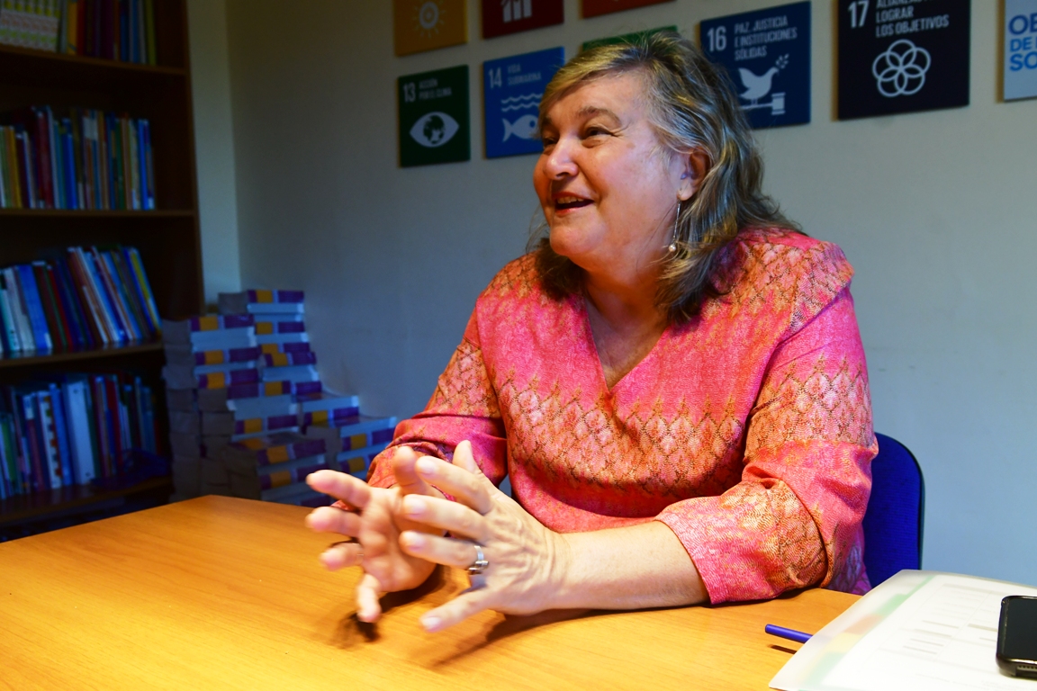 María Noel Vaeza, directora de ONU Mujeres. Foto: Francisco Flores.