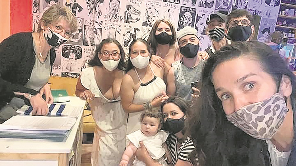 Natalia Oreiro con seguidores