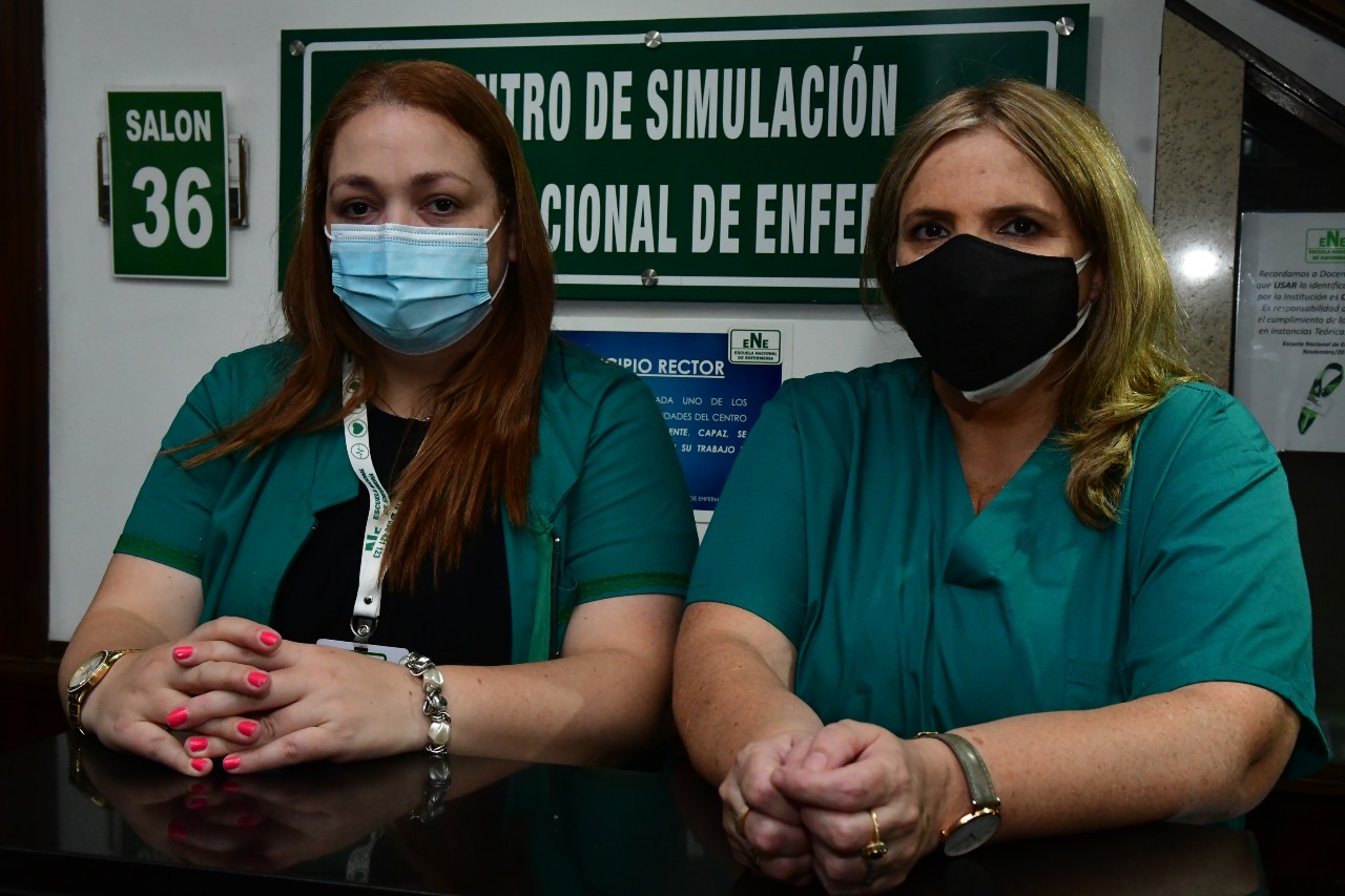 Karina González y Evelyn Giordani, directora técnica y directora ejecutiva -respectivamente- de la ENE
