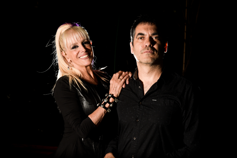 Valeria Lynch y Mariano Martínez. Foto: Niko Azaretto