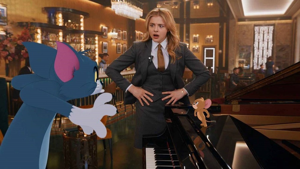 Chloë Grace-Moretz en "Tom y Jerry". Foto: Difusión