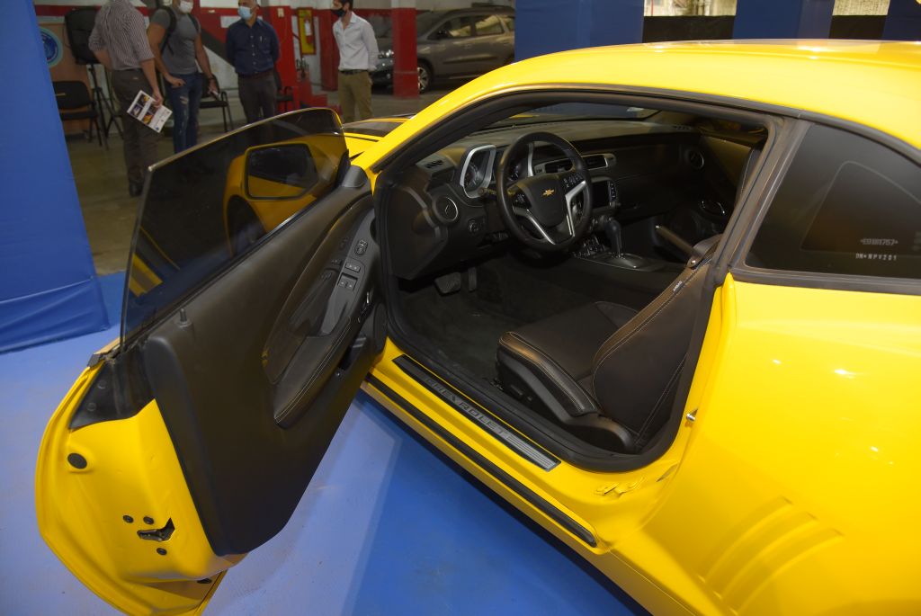 En el remate se pretendía obtener US$ 250.000 por cuatro autos incautados a Balcedo. Foto: Leonardo Mainé