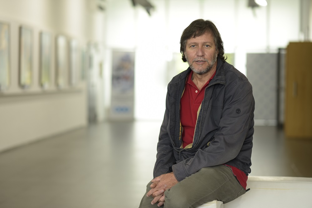 Carlos Batthyány , director del Institut Pasteur de Montevideo. Foto: Leonardo Mainé.