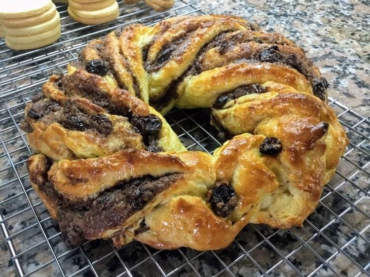 Una de las roscas que hace Perla.