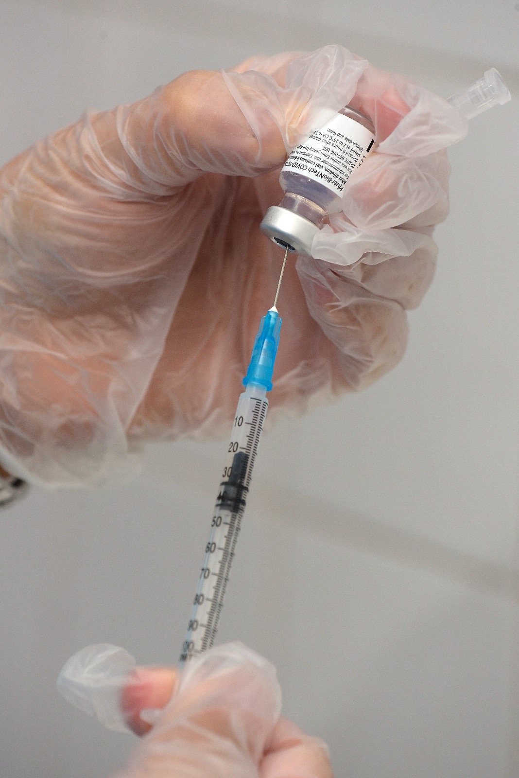 Vacuna Pfizer. Foto: Leonardo Mainé